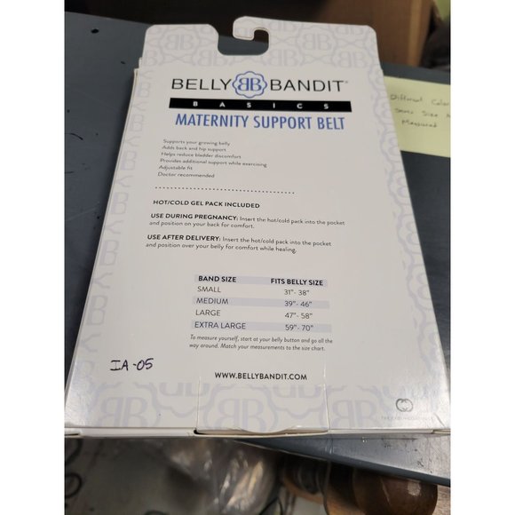 Belly & Back Maternity Support Belt Size L Large - Picture 8 of 8